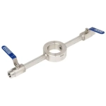 WIKA 910.27 Flushing Ring – Flanş Bağlantılı Diyafram Seal İçin Yıkama Halkası - Görsel 2