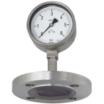 WIKA 990.27 Diyafram Ayırıcı (Diaphragm Seal) – Flanş Bağlantılı, Flush Diyaframlı - Görsel 2
