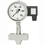 WIKA 990.30 Diyafram Ayırıcı (Diaphragm Seal) – Steril Bağlantılı, Homojenizatör Uygulamaları İçin